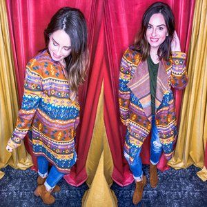 ANDREE AZTEC CARDIGAN